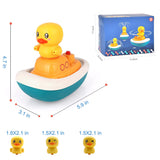 Baby Bath Toys for Kids Spray Water Bath Toys Electric Duck Baby Shower Water Toys Ball Bathroom Baby Toy Bathtub Toys Water Toy