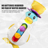 Baby Bath Water Toys Cute Penguin Windmill Water Spray Sprinkler Bathroom Bathtub Shower Swimming Water Toys for Children Kids T