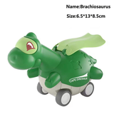 Dinosaur baby boy toy car Jurassic Park education model car 1 year old toddler early learning