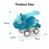 Dinosaur baby boy toy car Jurassic Park education model car 1 year old toddler early learning