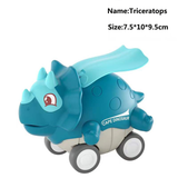 Dinosaur baby boy toy car Jurassic Park education model car 1 year old toddler early learning