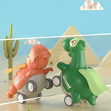 Dinosaur baby boy toy car Jurassic Park education model car 1 year old toddler early learning