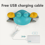 Inductive Escape Crab Rechargeable Pet Music Toy Children's Toy Birthday gift Interactive Toy Learn to crawl toy