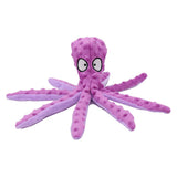 Plush Octopus Soft Dog Stuffed for Large Dogs Cute Pet Chew Toy Interactive Intimate Supplies Fleece Squeaky Toys Indestructible