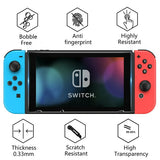 HEYSTOP Nintendo Switch Case & Accessories Bundle , 12 in 1 Hard Shell Travel Case, TPU Protective Cover, Joy-Con Grips & More - Compatible with 2021 OLED Model