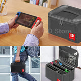 HEYSTOP Nintendo Switch Case - Perfect Switch Carry Case with Large Storage Capacity , Soft Material to Protect Console , Portable Switch Travel Case , Includes Storage Bag