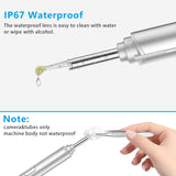 VITCOCO Otoscope Ear Wax Removal Kit with 1920P High Definiton Camera & 4 Types of Earwax Cleaning Earplug Kits - IP67 & 3.9mm Ear Endoscope for Android, iOS, and iPad