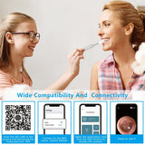 VITCOCO Otoscope Ear Wax Removal Kit with 1920P High Definiton Camera & 4 Types of Earwax Cleaning Earplug Kits - IP67 & 3.9mm Ear Endoscope for Android, iOS, and iPad