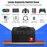 HEYSTOP Nintendo Switch Case - Perfect Switch Carry Case with Large Storage Capacity , Soft Material to Protect Console , Portable Switch Travel Case , Includes Storage Bag
