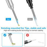 VITCOCO Otoscope Ear Wax Removal Kit with 1920P High Definiton Camera & 4 Types of Earwax Cleaning Earplug Kits - IP67 & 3.9mm Ear Endoscope for Android, iOS, and iPad