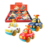 Children Press Inertia Toy Sliding Car Pull Back Engineering Vehicle  Indoor and Outdoor  Toys Inertia Boy Girl Toy Gift