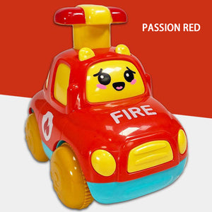 Children Press Inertia Toy Sliding Car Pull Back Engineering Vehicle  Indoor and Outdoor  Toys Inertia Boy Girl Toy Gift