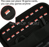 HEYSTOP Carrying Storage Case Compatible with Nintendo Switch/Switch OLED Model, Switch Case with Protective Travel Carrying Bag