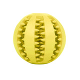Pet Dog Toy Interactive Rubber Balls for Small Large Dogs Puppy Cat Chewing Toys Pet Tooth Cleaning Indestructible Dog Food Ball